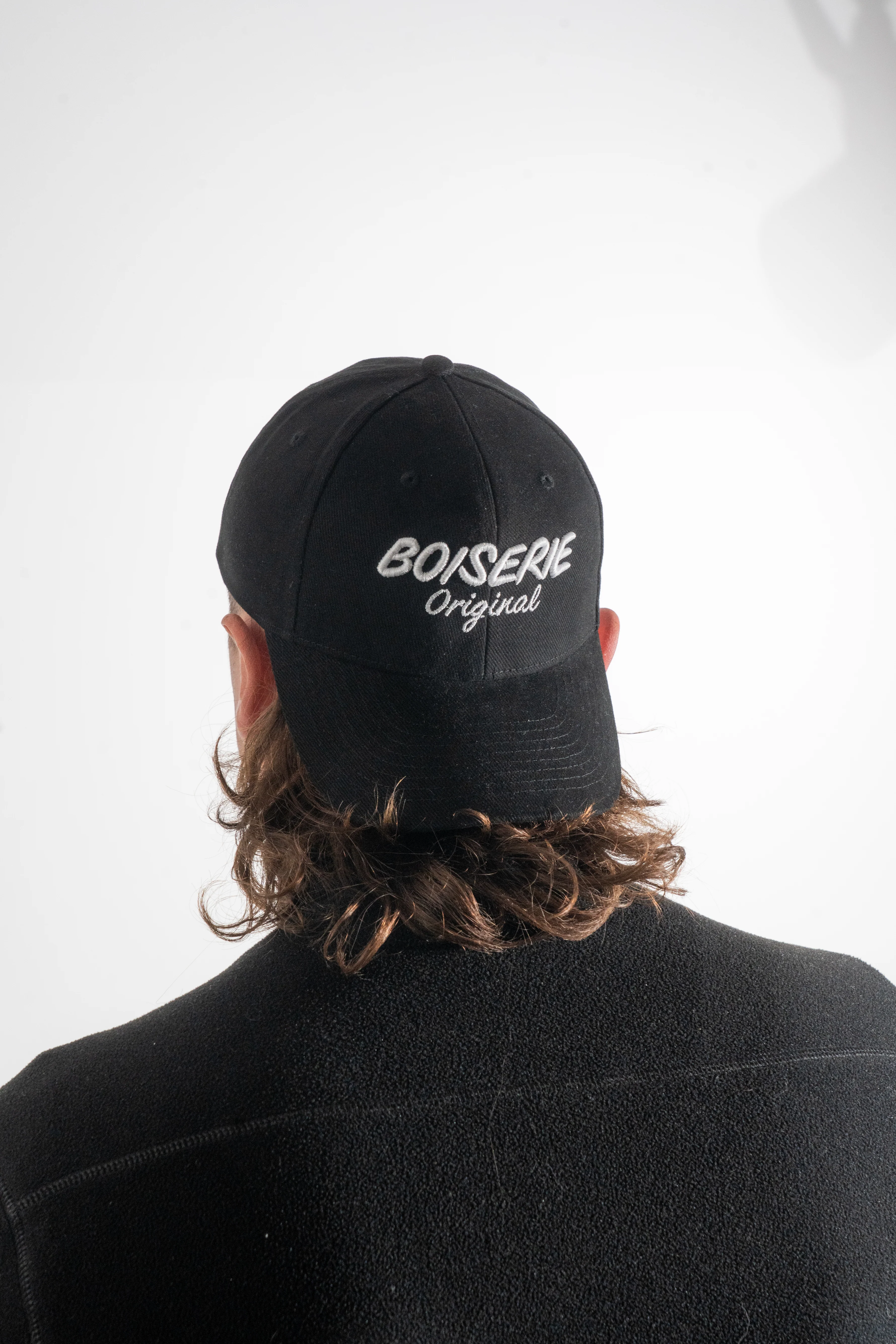 CASQUETTE NOIR BOISERIE ORIGINAL - Image 3