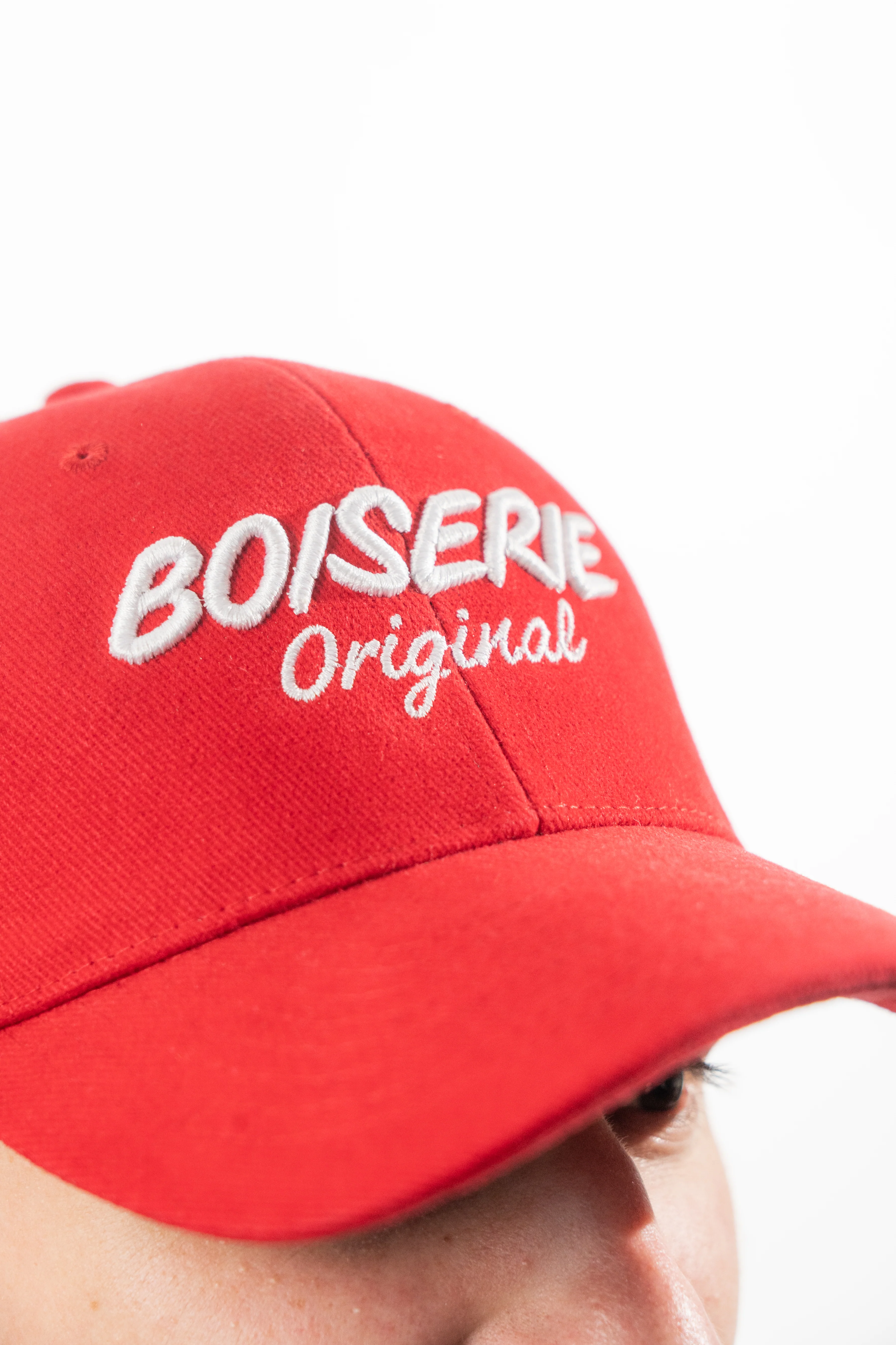 CASQUETTE ROUGE BOISERIE ORIGINAL - Image 2