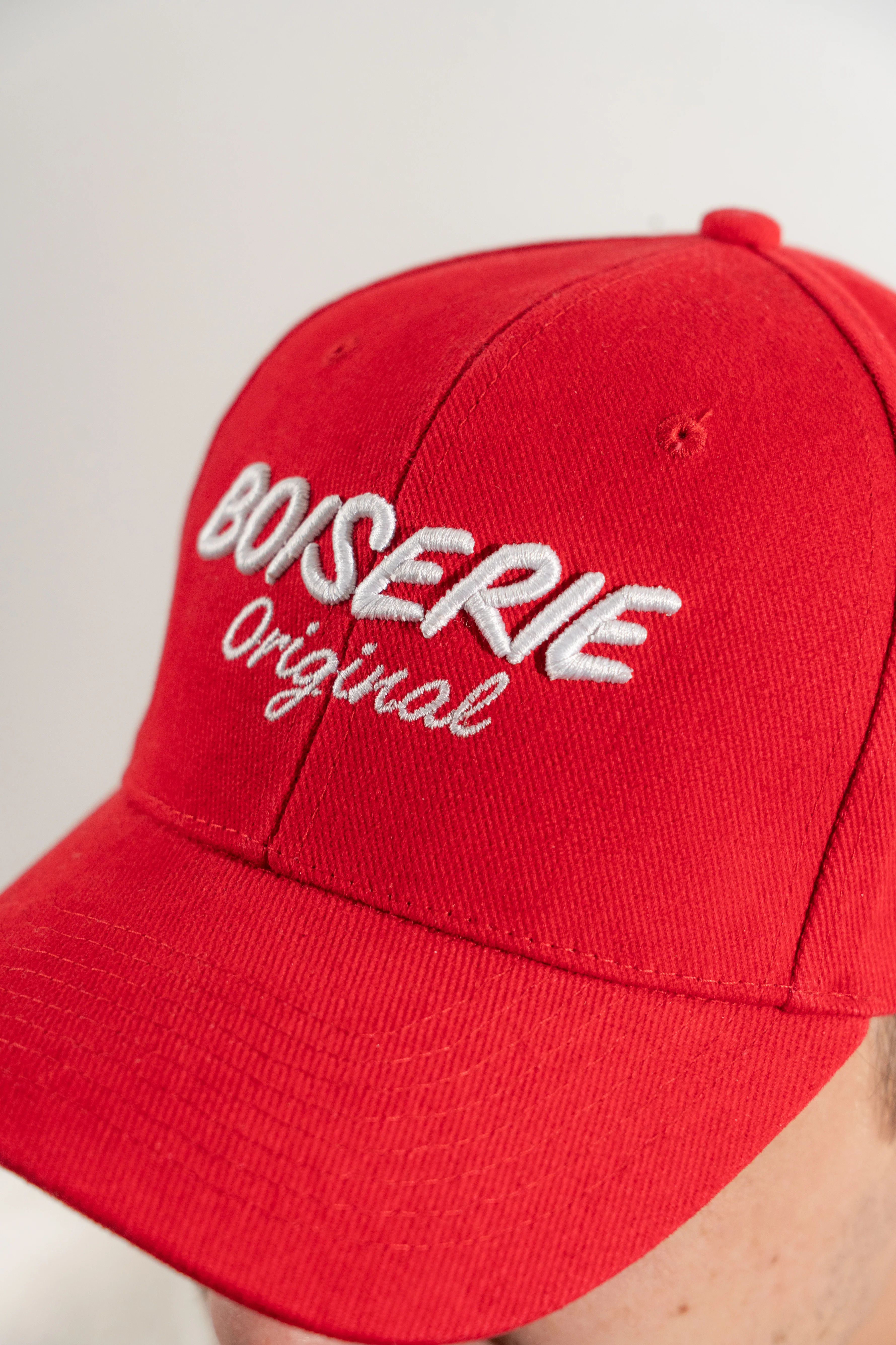 CASQUETTE ROUGE BOISERIE ORIGINAL - Image 3