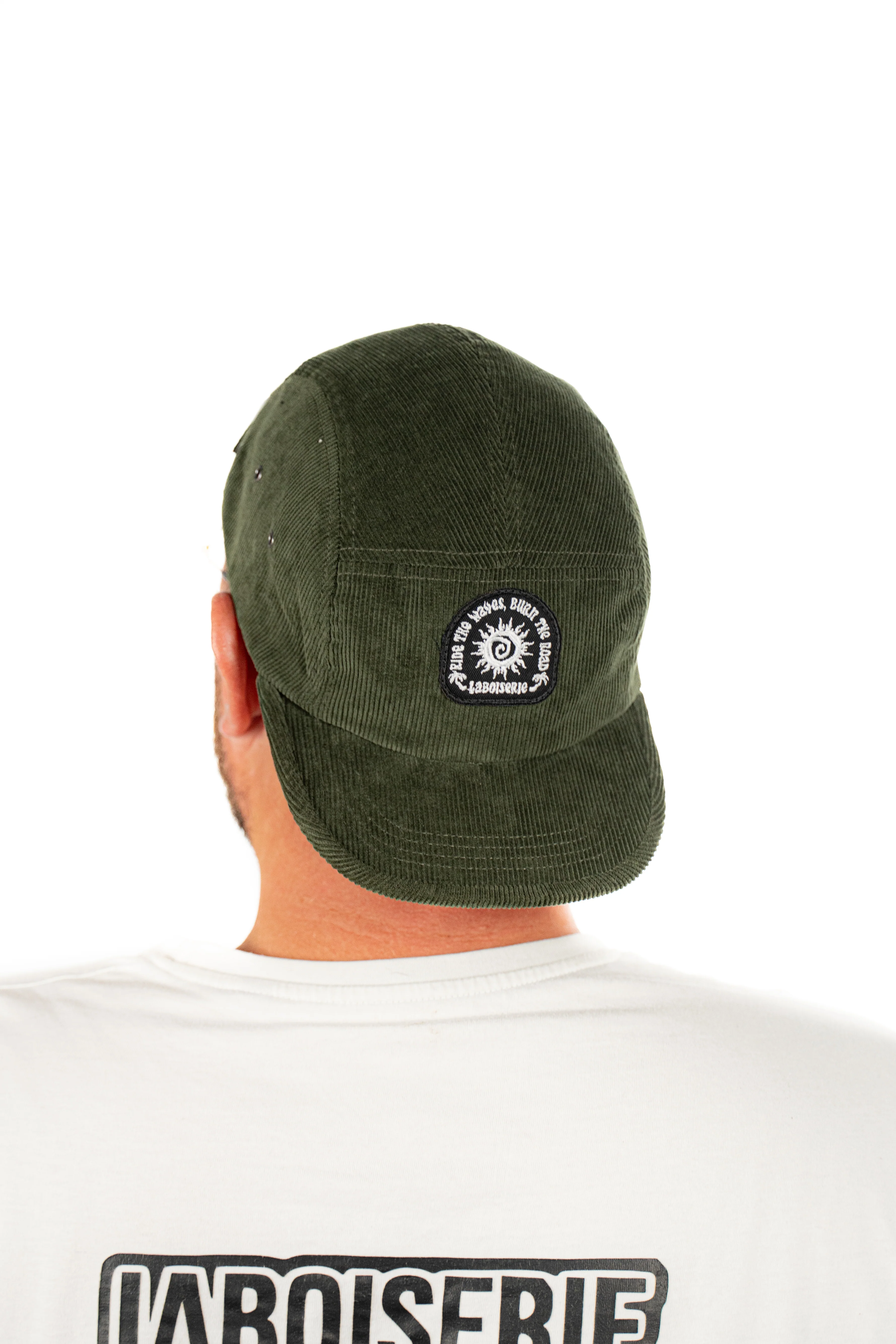 LA CASQUETTE TRUCKER LABOISERIE BURN THE ROAD KAKI - Image 3