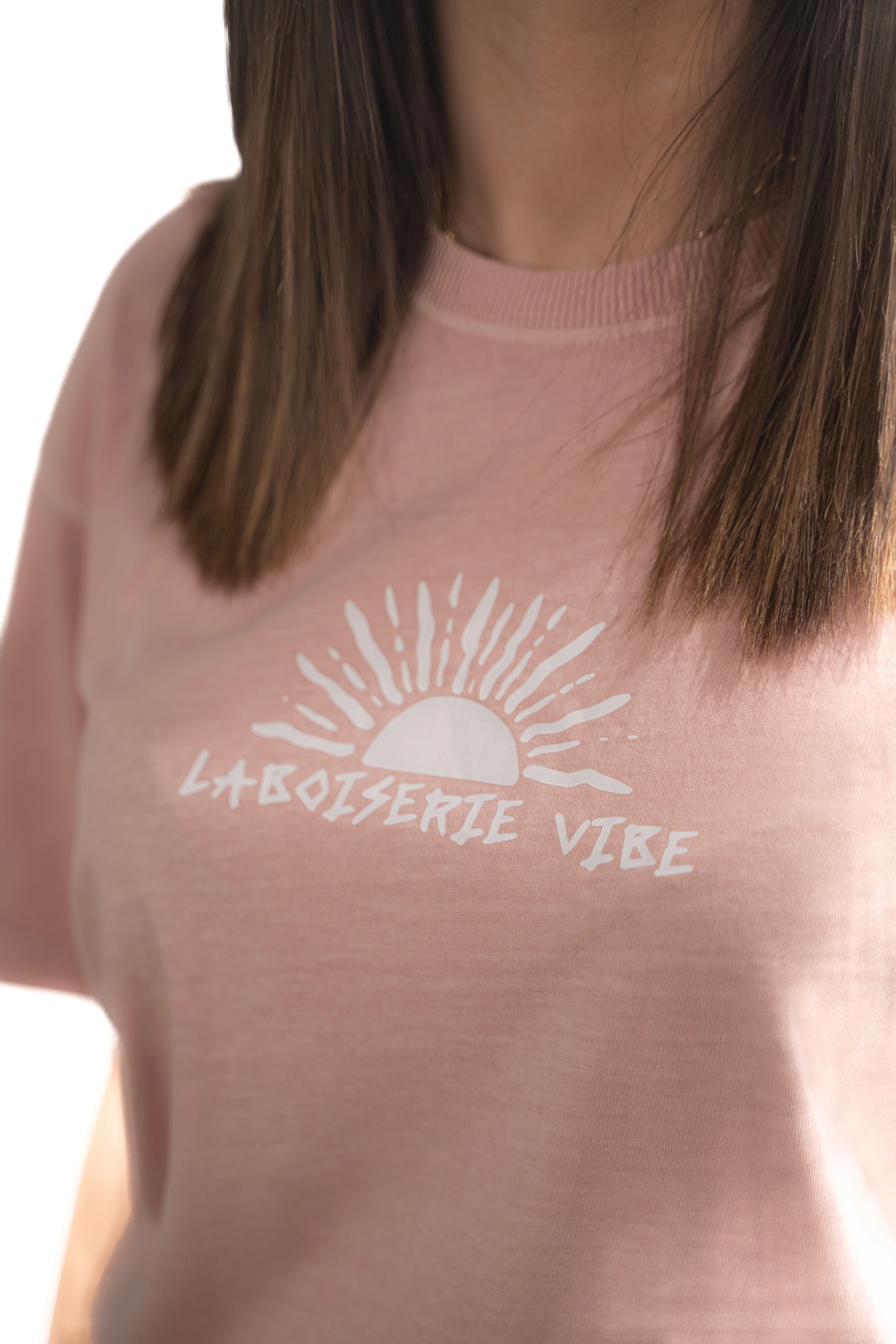 LA ROBE T-SHIRT ROSE SUMMER VIBES - Image 2