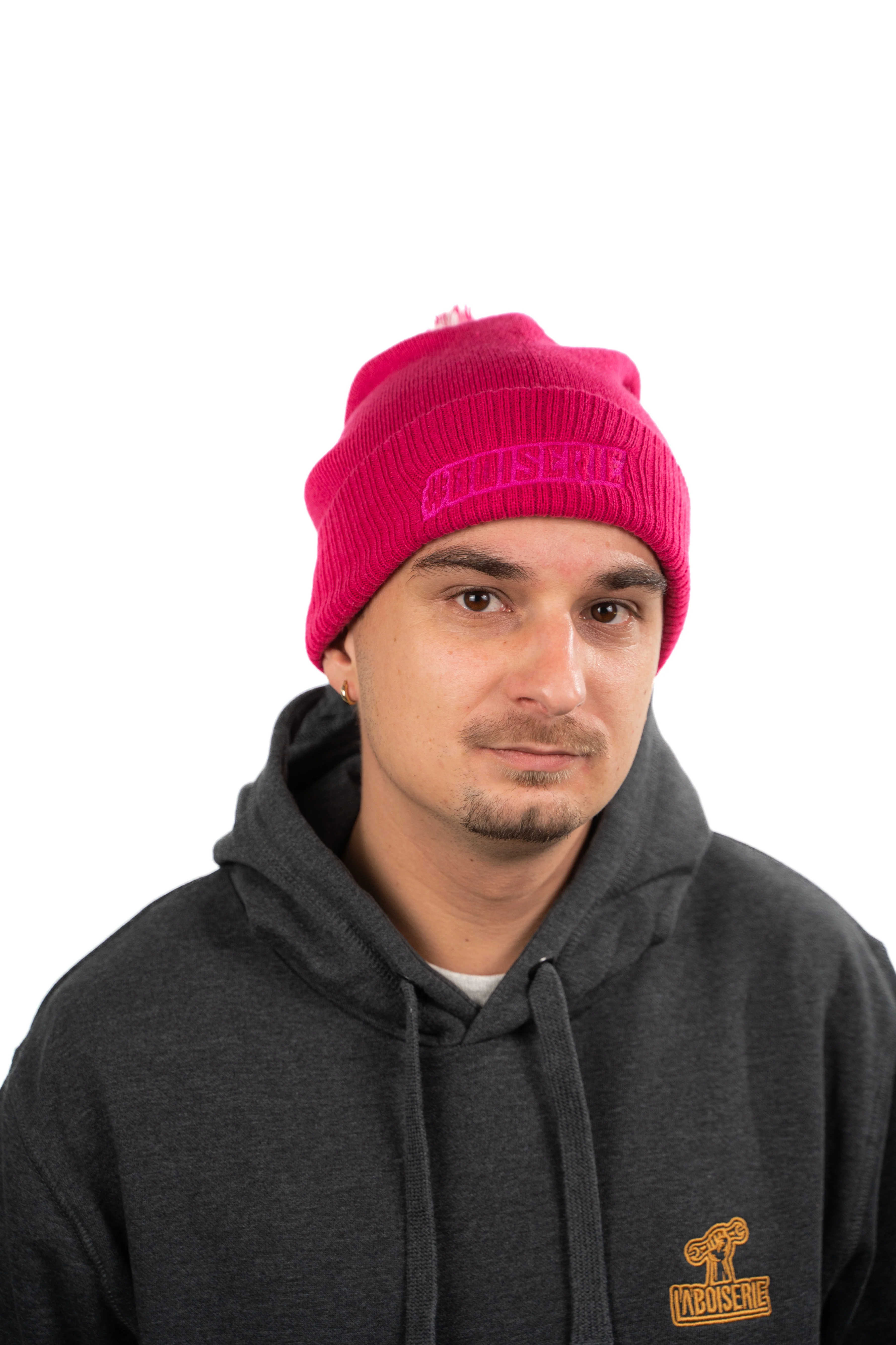 LE BONNET ROSE POMPON ROSE - Image 4