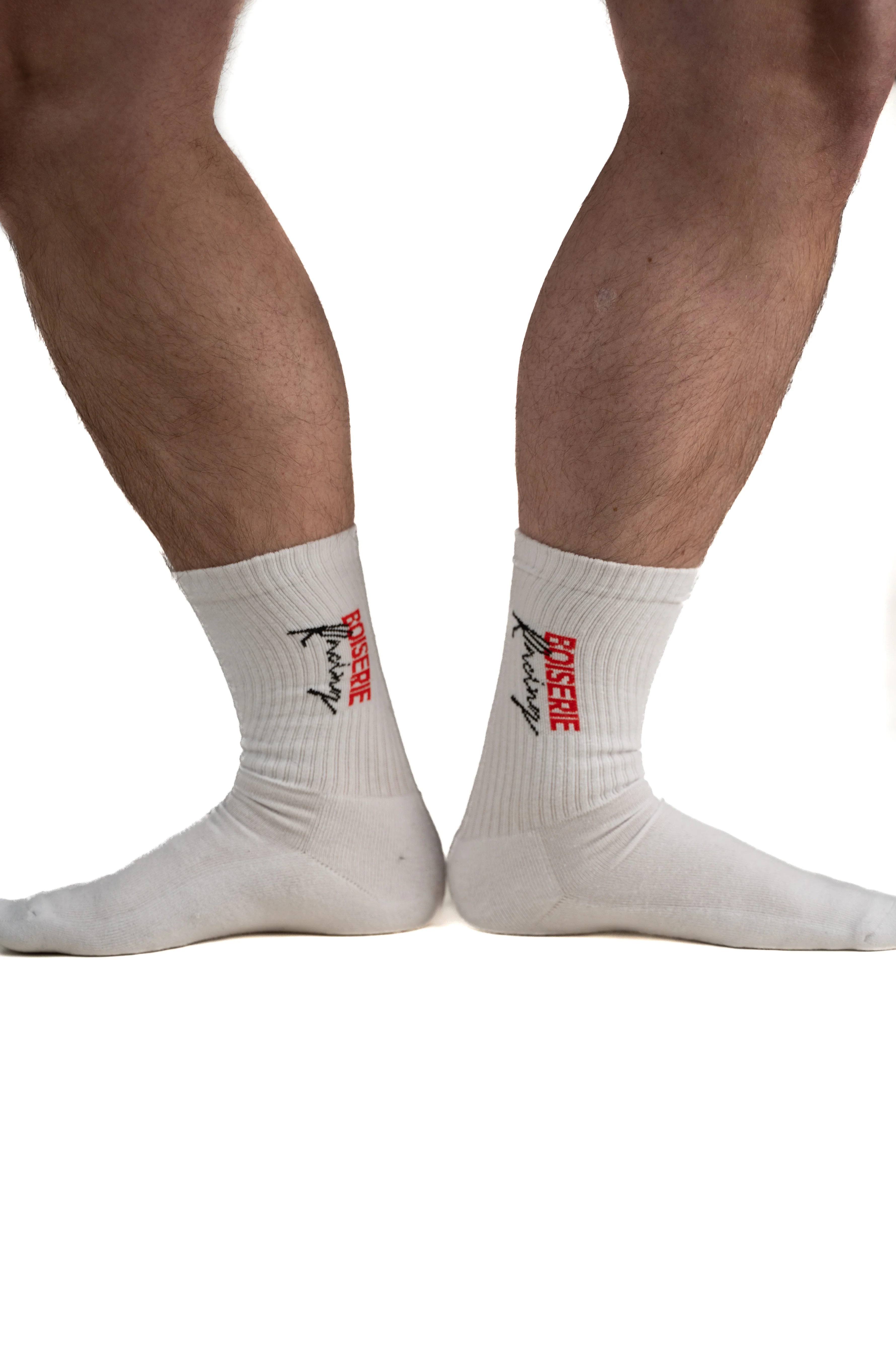 LE LOT DE 2 PAIRES DE CHAUSSETTES RACING TEAM BLANCHES - Image 4