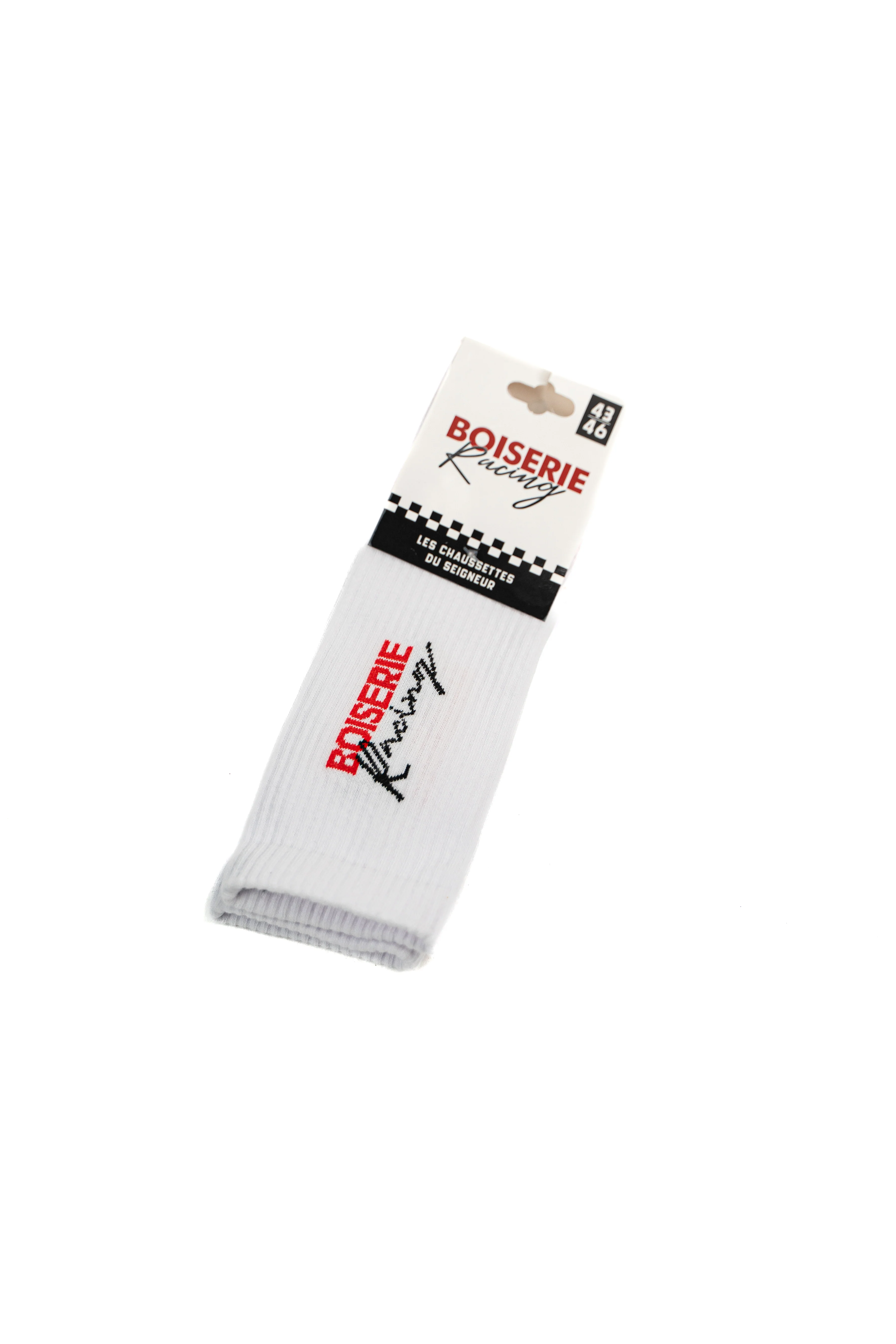 LE LOT DE 2 PAIRES DE CHAUSSETTES RACING TEAM BLANCHES - Image 5