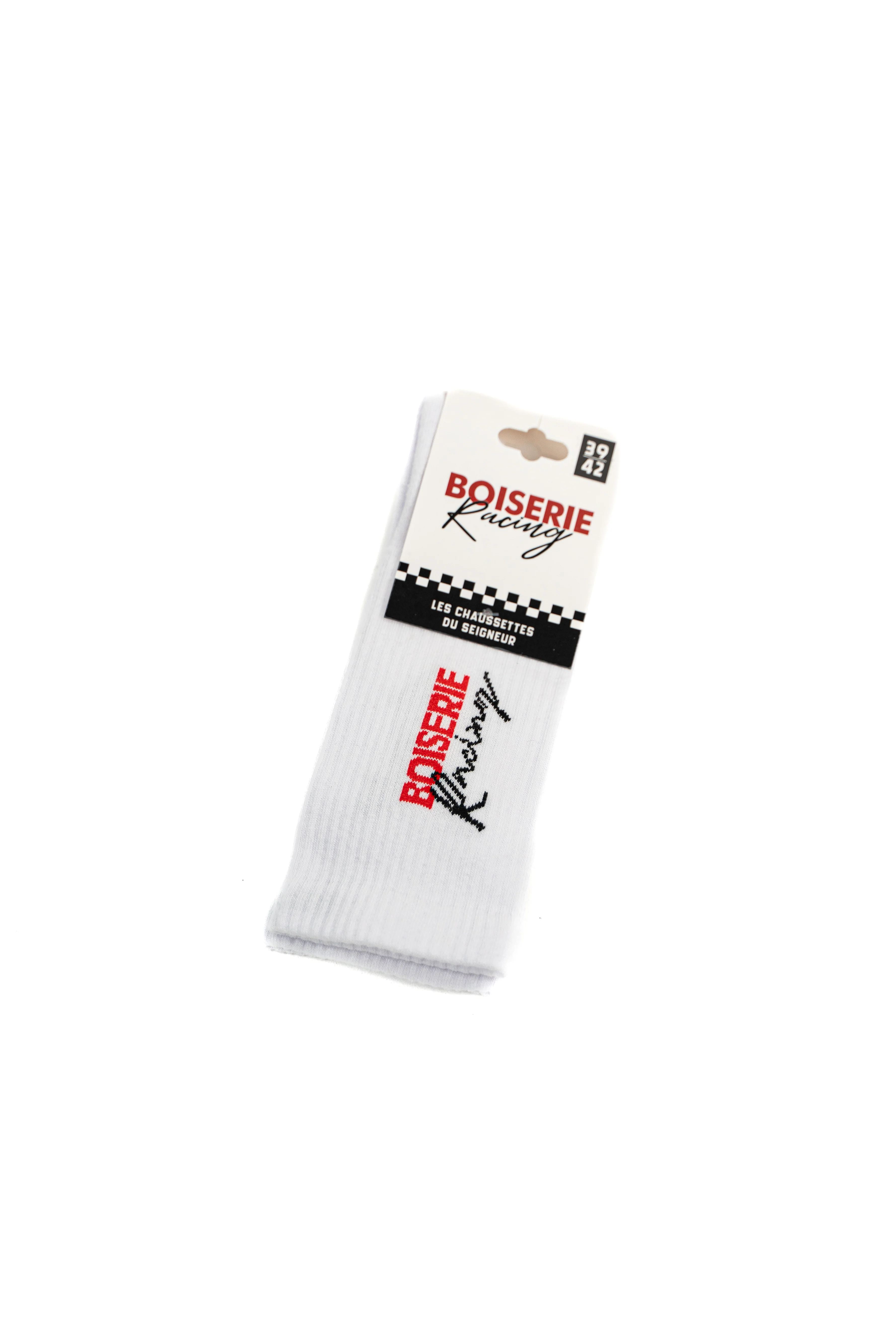 LE LOT DE 2 PAIRES DE CHAUSSETTES RACING TEAM BLANCHES - Image 6