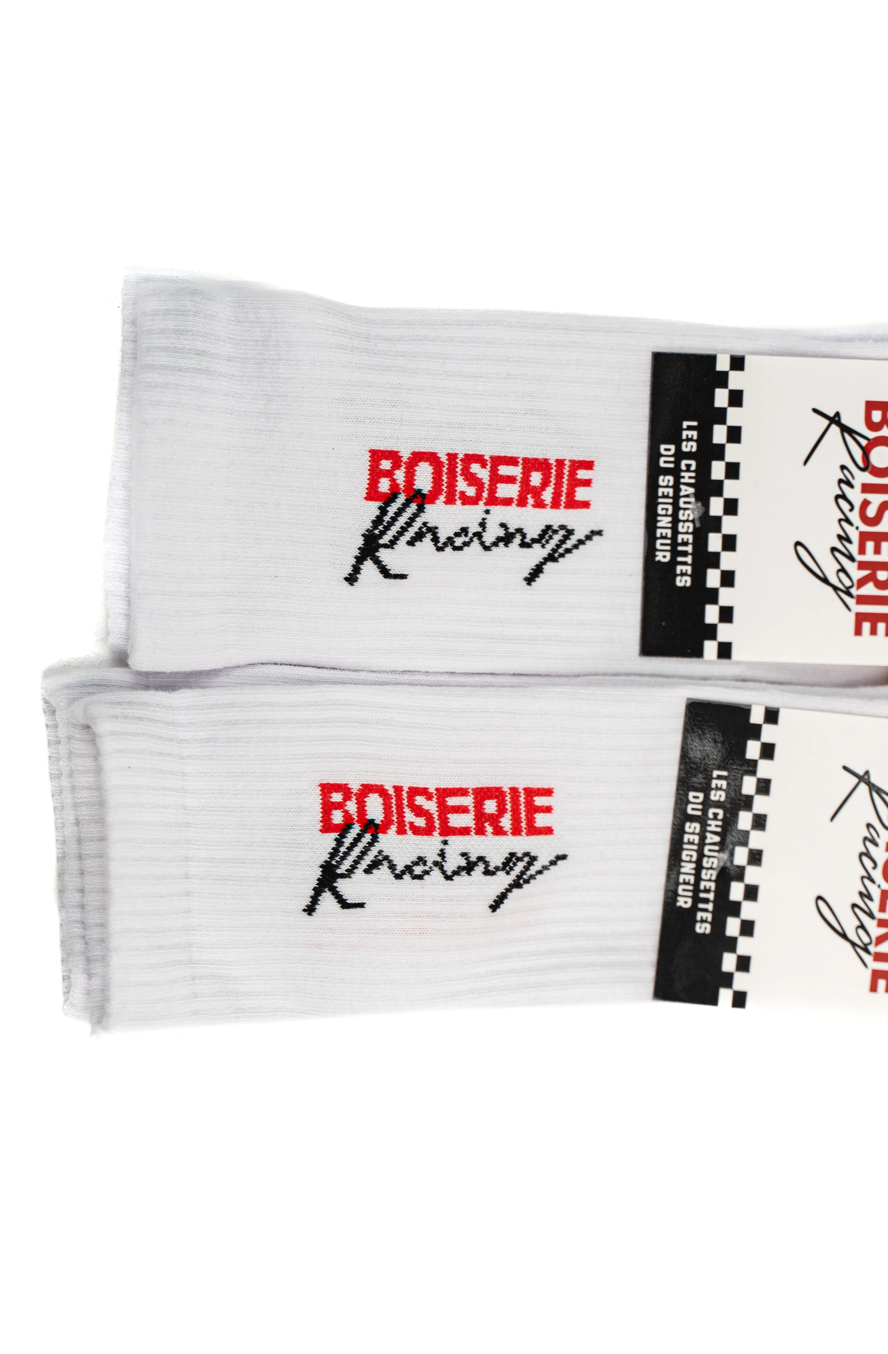LE LOT DE 2 PAIRES DE CHAUSSETTES RACING TEAM BLANCHES - Image 7
