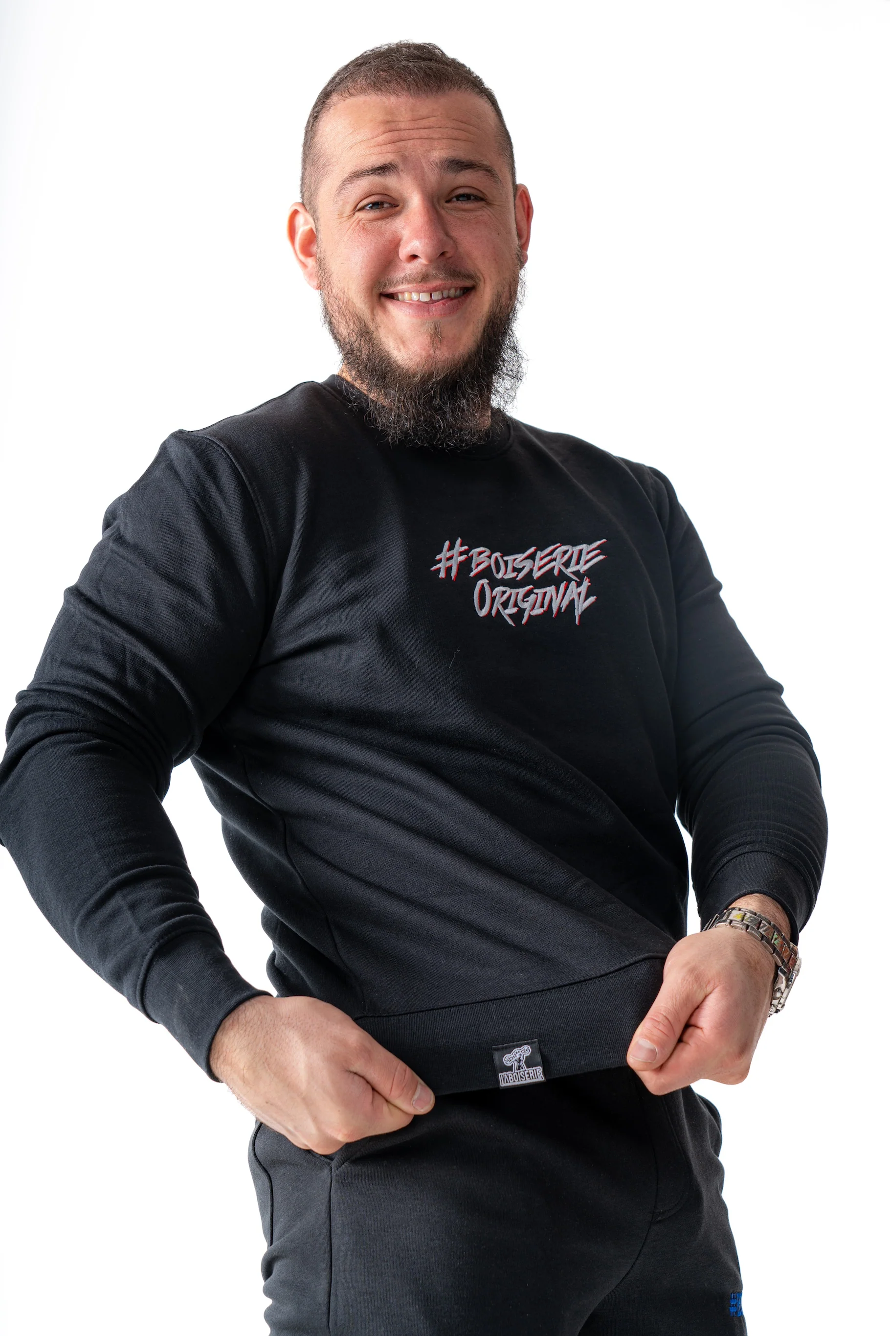 LE PULL BOISERIE ORIGINAL NOIR - Image 5