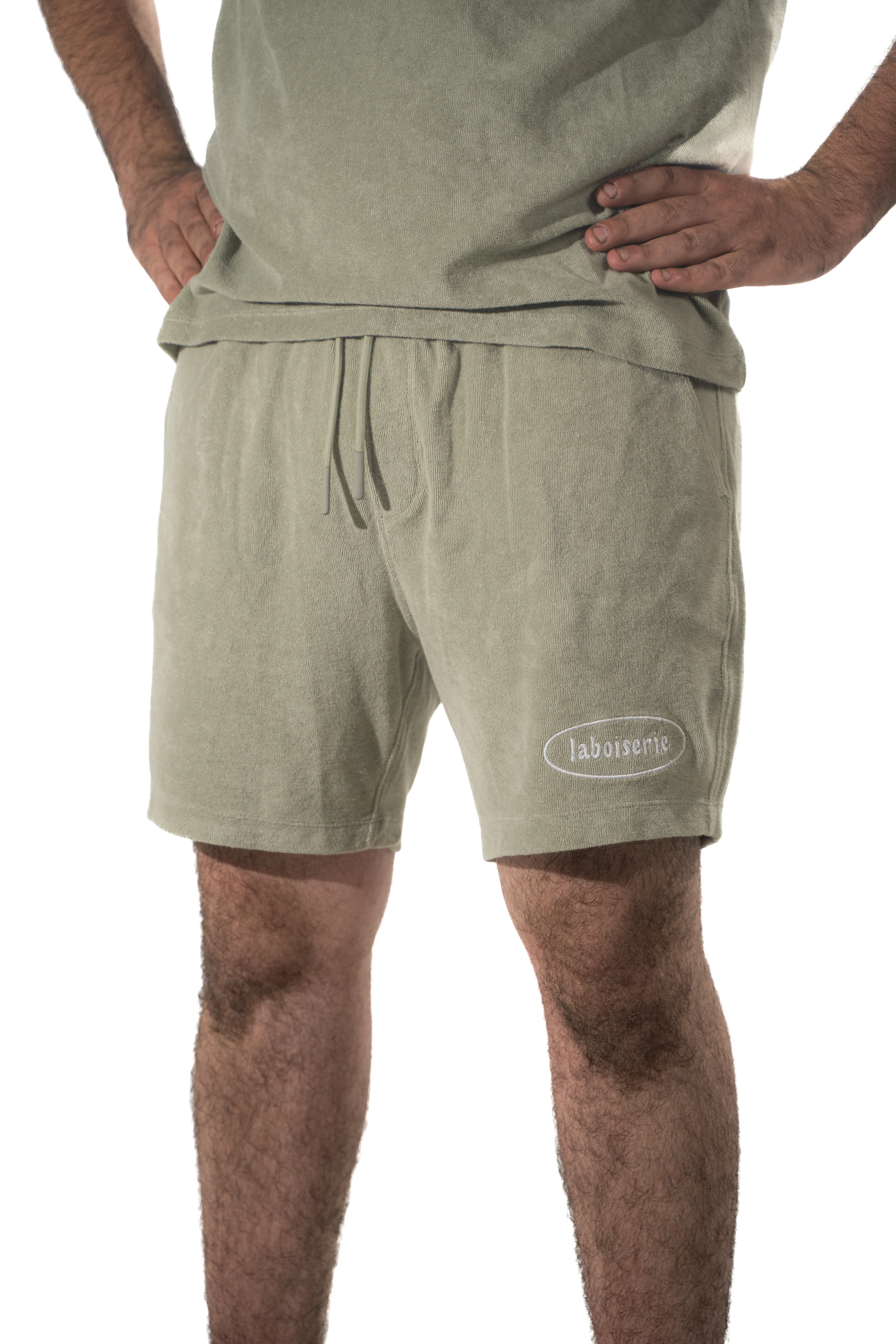 LE SHORT EPONGE KAKI - Image 3