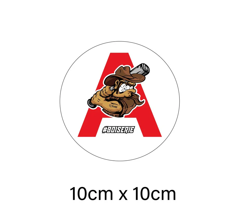 LE STICKER "A" BOISERIE MOTO - Image 2