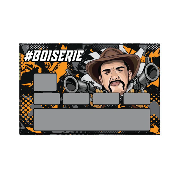 LE STICKER DE CARTE BOISERIE (ANCIENNES CARTES) - Image 2