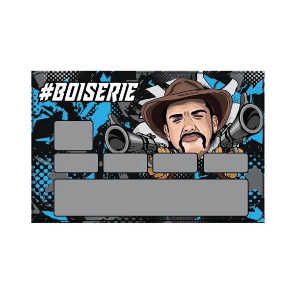LE STICKER DE CARTE BOISERIE (ANCIENNES CARTES) - Image 3