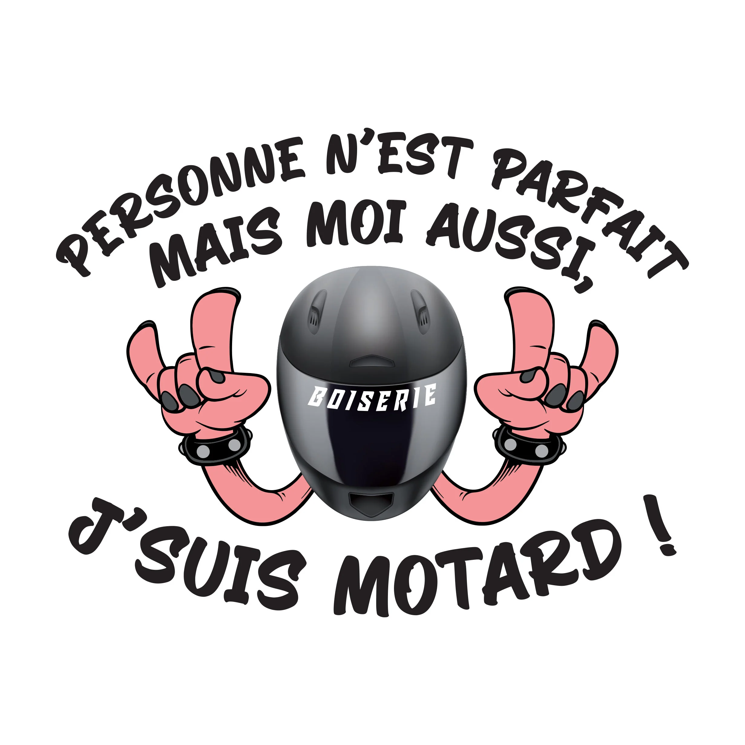 LE STICKER MOTARD
