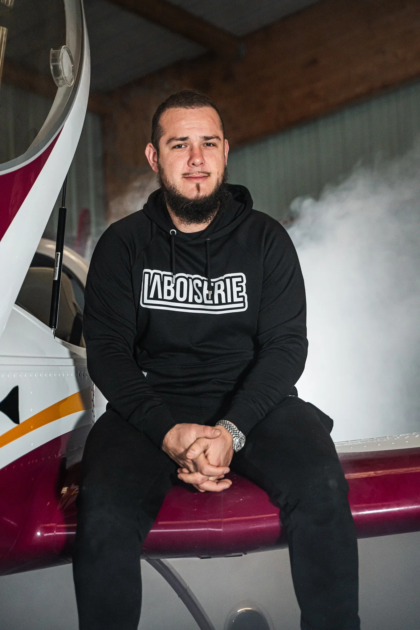 LE SWEAT LA BOISERIE NOIR - Image 5
