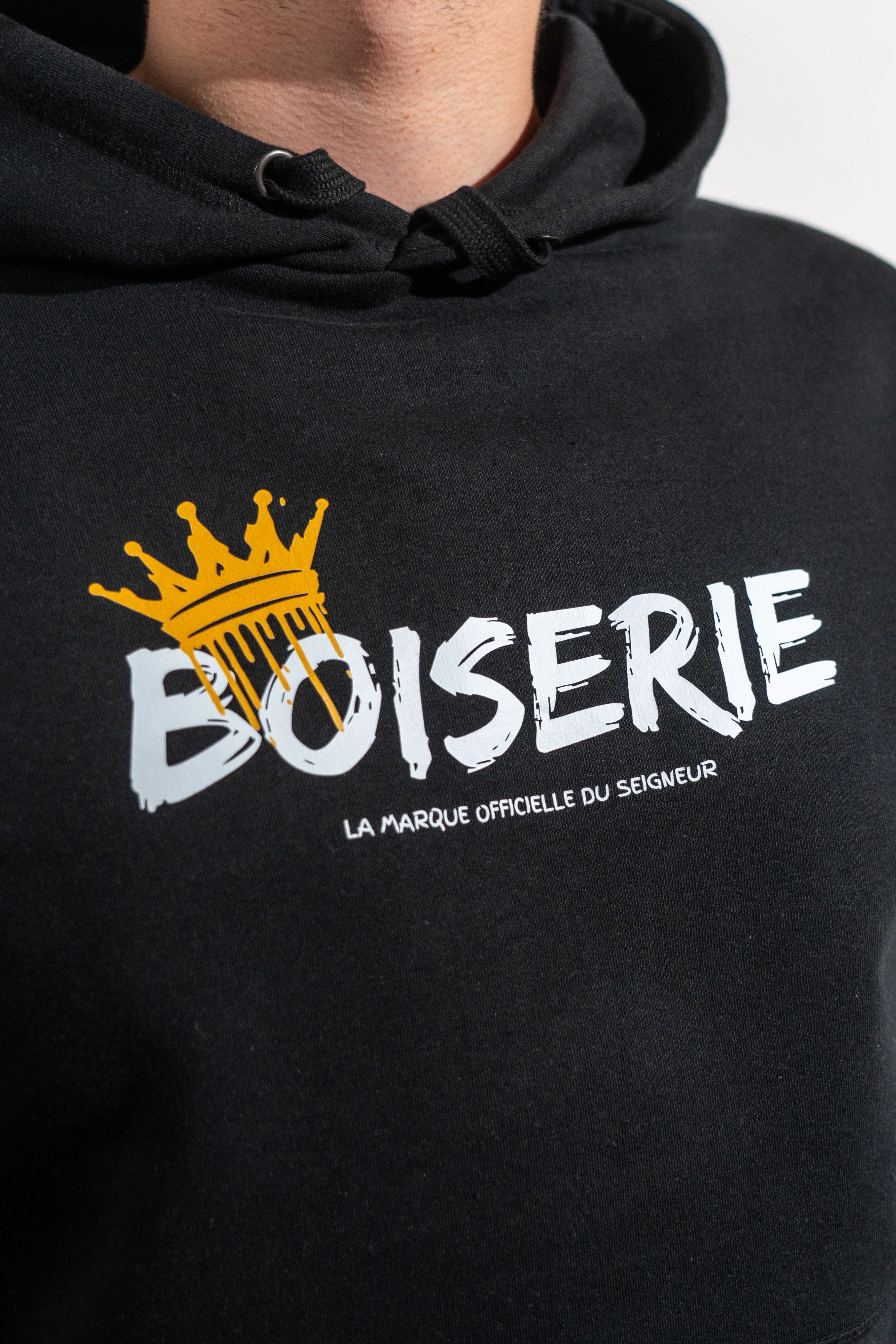 SWEAT BOISERIE COURONNE NOIR - Image 4
