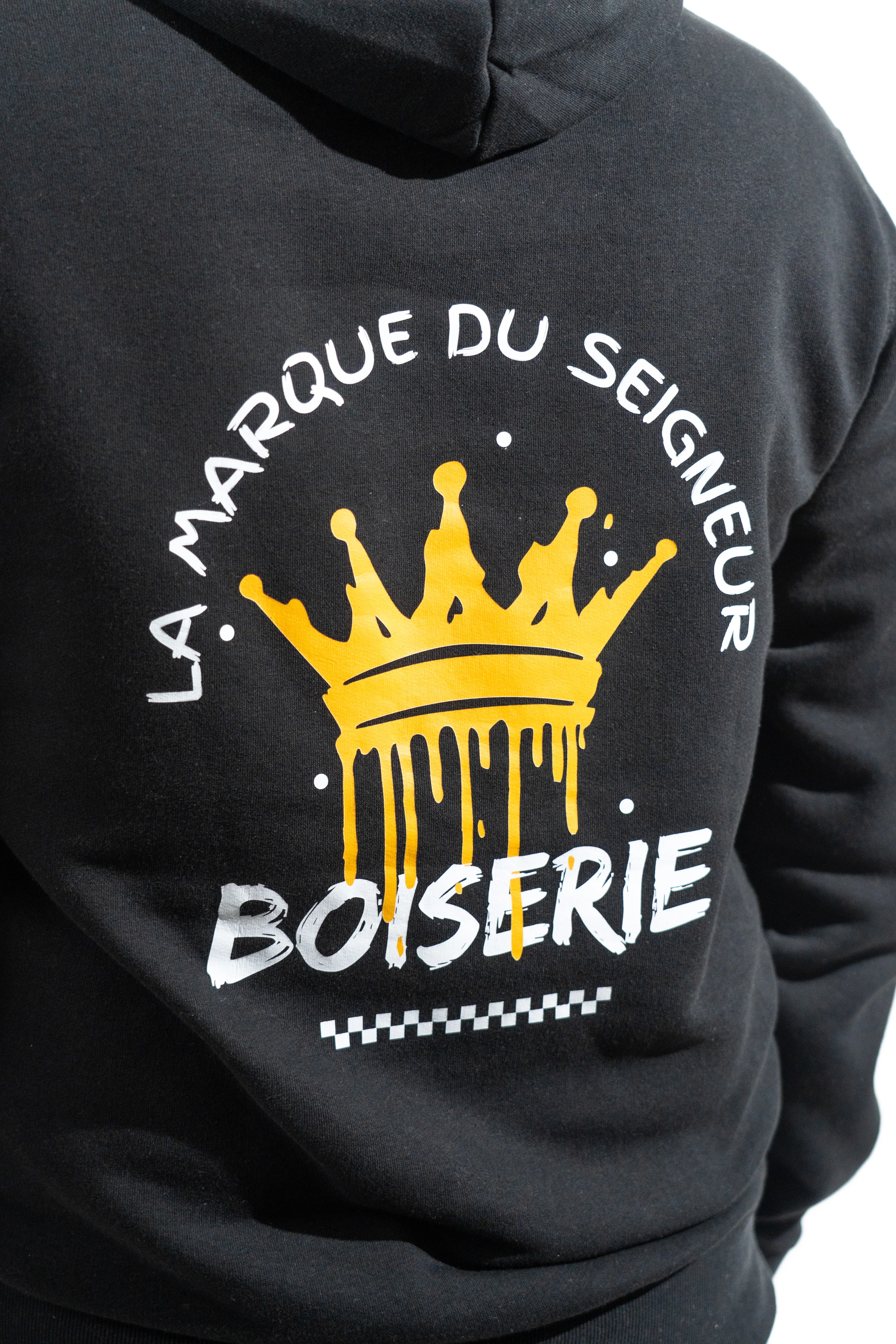 SWEAT BOISERIE COURONNE NOIR - Image 5