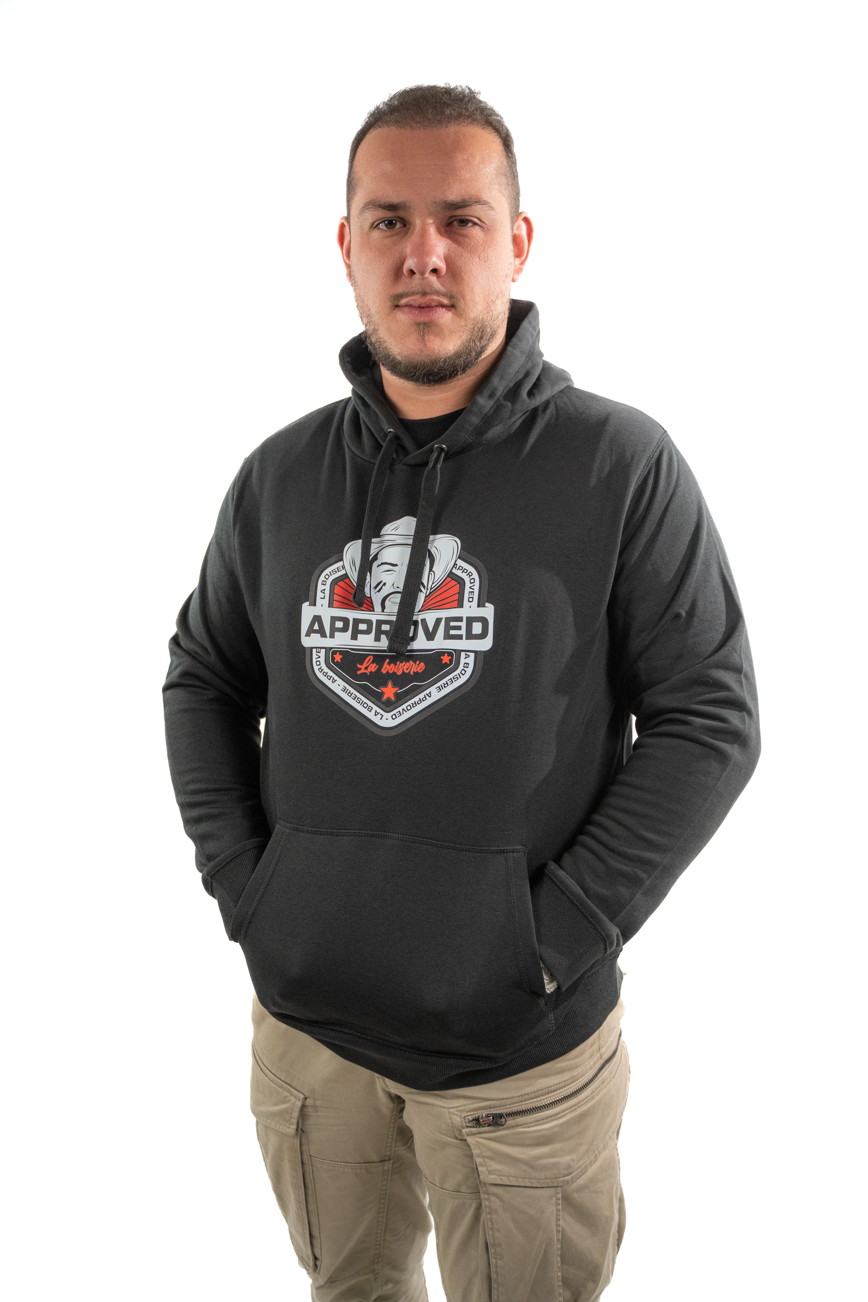 SWEAT NOIR LA BOISERIE APPROVED - Image 4