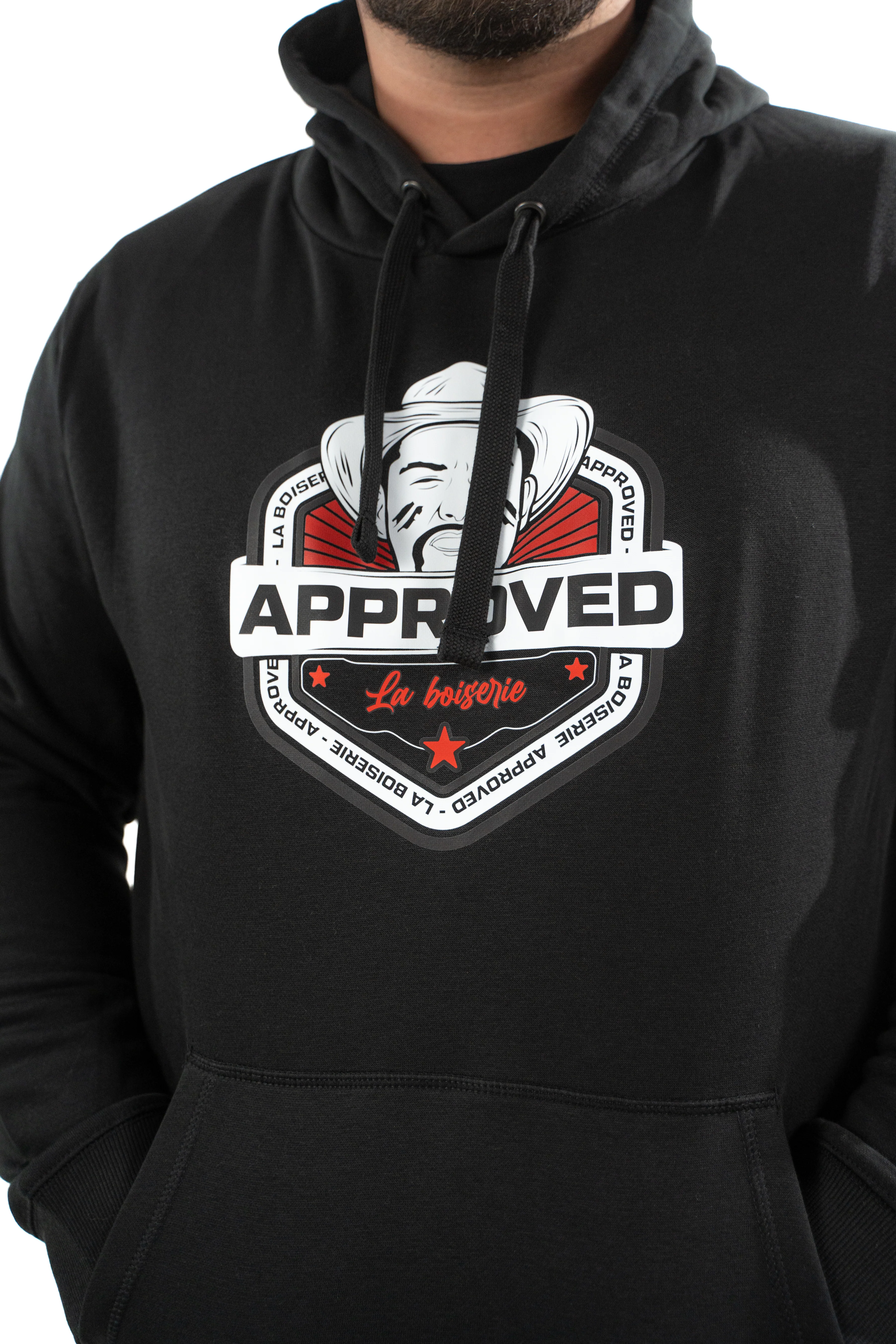 SWEAT NOIR LA BOISERIE APPROVED - Image 5