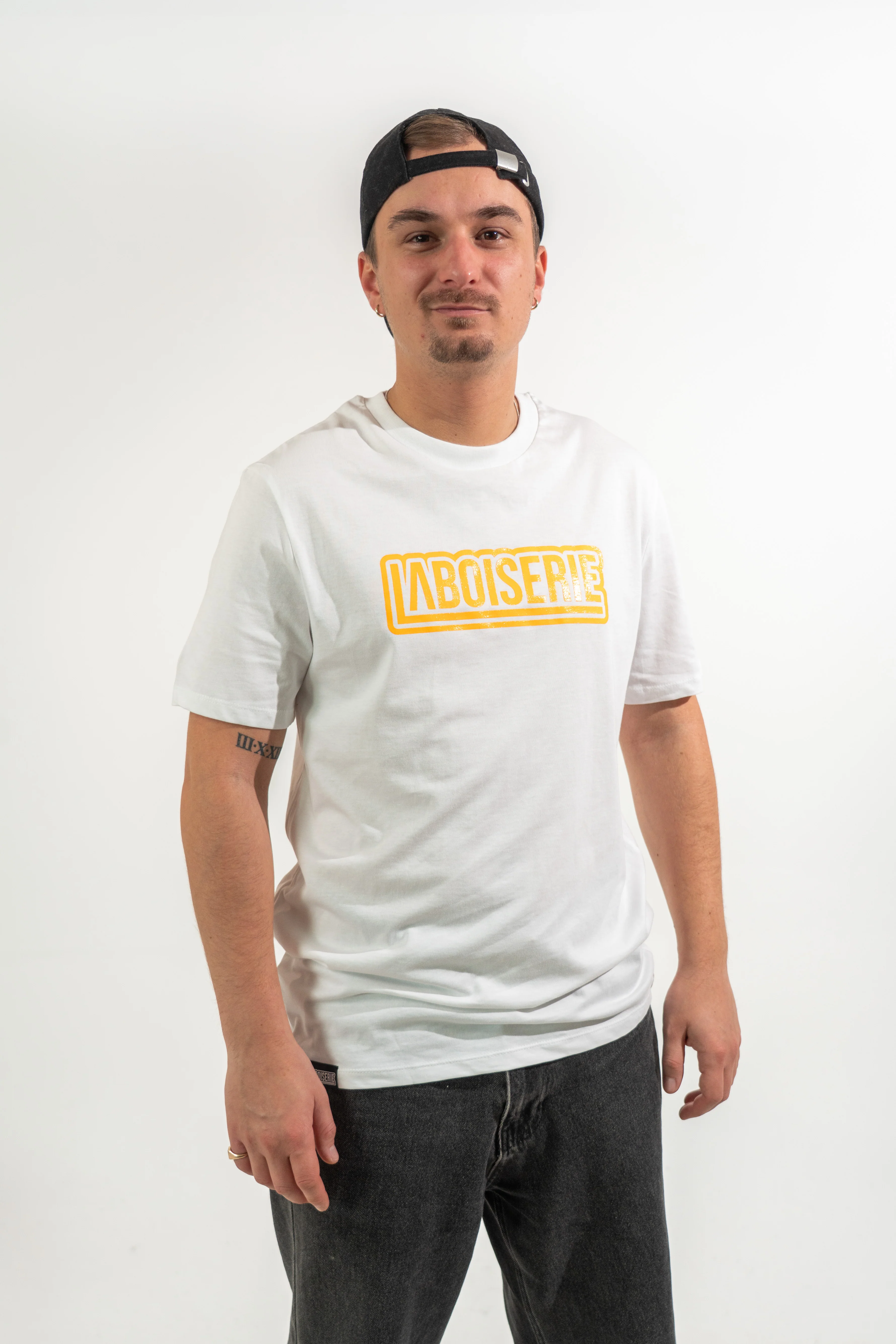 T-SHIRT FLUO BOISERIE BLANC - Image 3