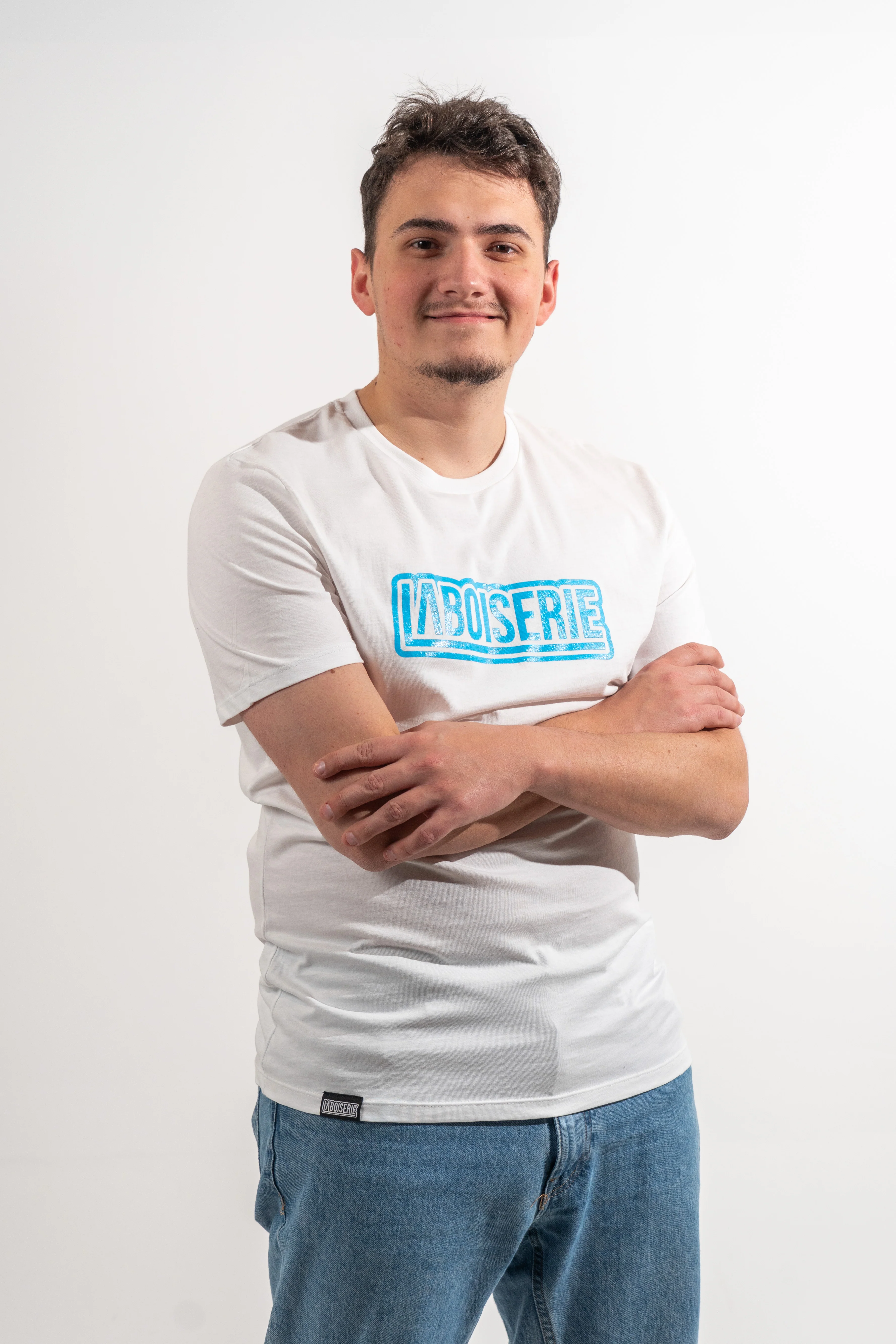 T-SHIRT FLUO BOISERIE BLANC - Image 5
