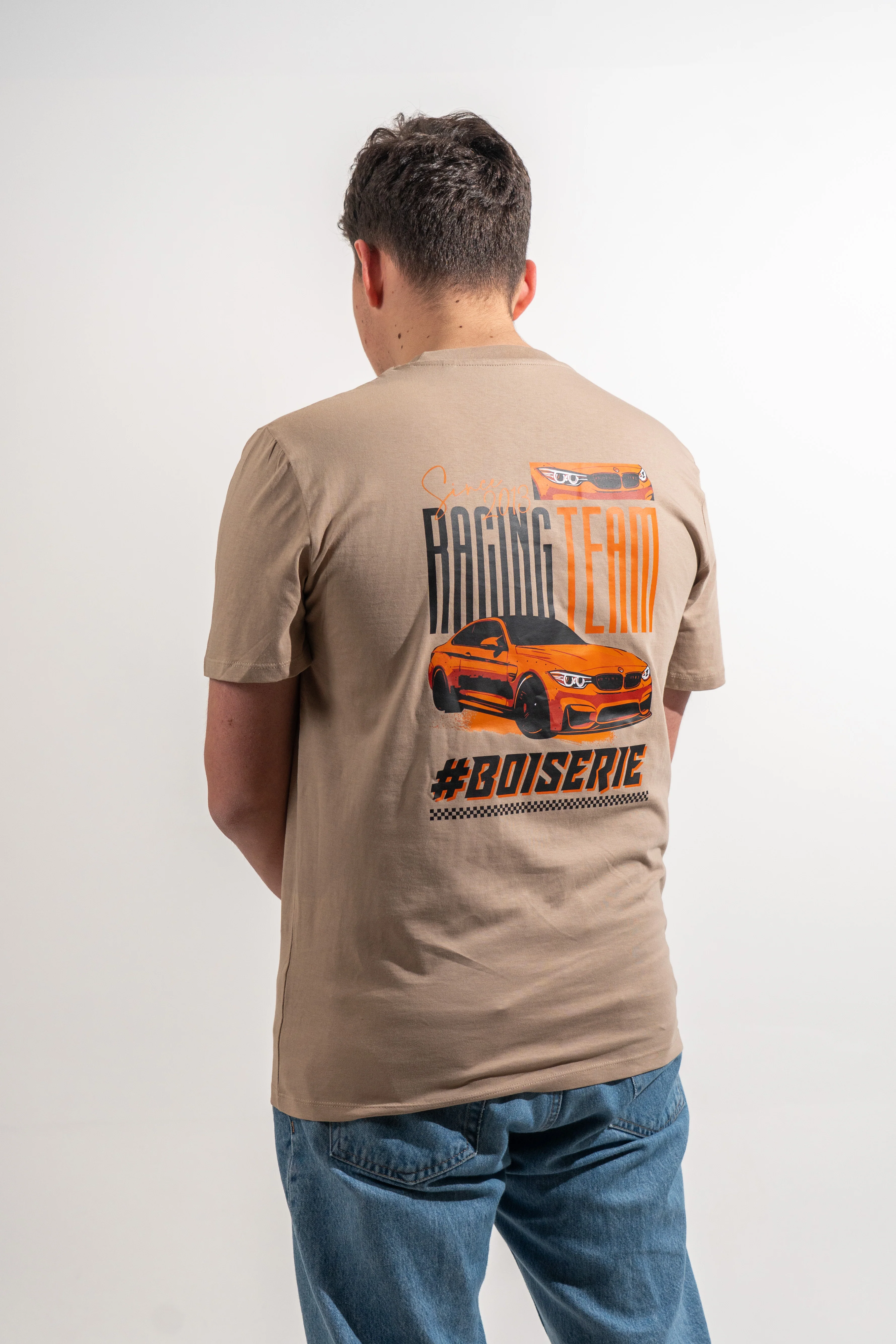 T-SHIRT RACING TEAM M4 ORANGE - Image 8